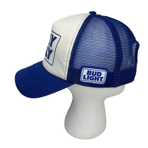 Bud Light Beer DILLY DILLY Trucker Hat Redneck SnapBack Baseball Cap Bud Light - Picture 3 of 3